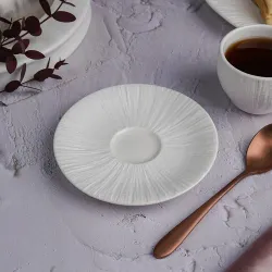 Блюдце d 12 см h1,8 см кофейное для чашки арт. 81222584 Frost White Moon P.L. Proff Cuisine [6]