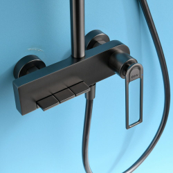 Душевая система Black&White Universe Gun Metal (UK9900MG)