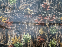 Ткань курточная Prival Oxford 210D PU 1000, 120г/м2, 1.5х5м, принт камуфляж C-64