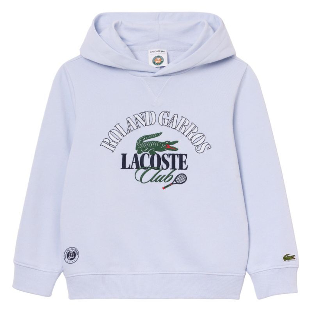 Lacoste embroidered sweatshirt hotsell