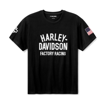 96375-26VX Лимитированная коллекция Harley-Davidson® Factory Racing Fast Johnnie Tee - футболка