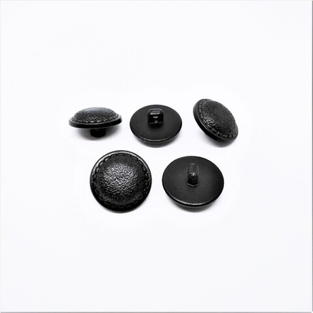 Пуговицы №822, на ножке, 20мм, цв.черный (FA 204)
