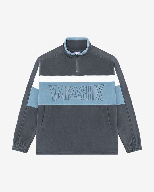 Толстовка Ymkashix Skate fleece серый/ синий