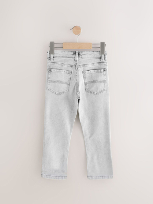 Джинсы стрейч для мальчика Next AC6-966, Светло-серый