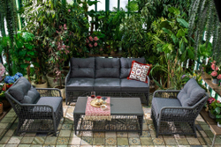 Плетеный стол LUCCA кофейный