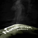 Спальный мешок Naturehike U Series Двойной хлопок осень-зима хаки зелёный U350S, молния слева, 6927595764329L