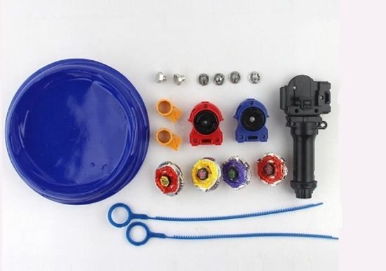 Набор волчков BB Metal Masters 4 волчка + Арена с пусковыми устройствами