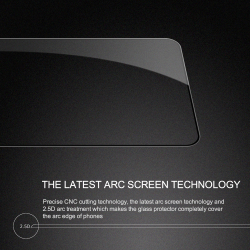 Защитное закаленное стекло для Xiaomi Redmi Poco F5 Pro, серия CP+PRO Anti-Explosion Glass Screen Protector (черные рамки) от Nillkin