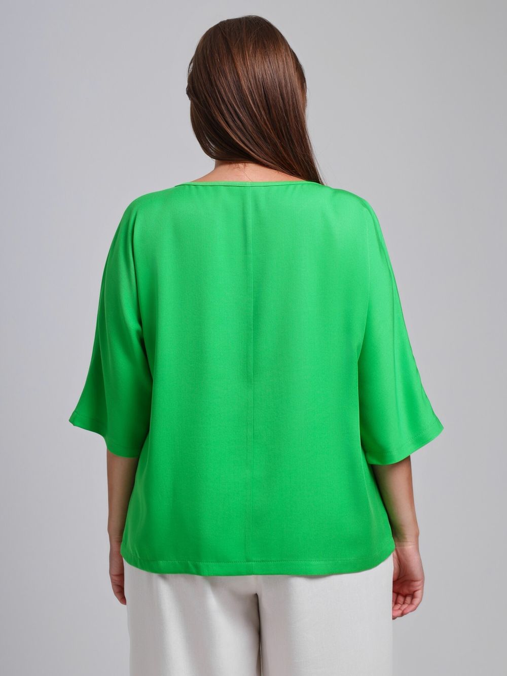 Блузка Летний драйв-2 Виотекс ЯРКО-ЗЕЛЁНЫЙ