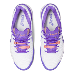 Женские теннисные кроссовки ASICS Gel-Resolution 9 Clay Court Shoe Women - White, Lilac