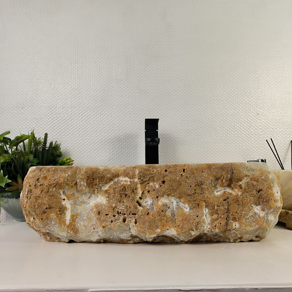 Раковина из оникса Erozy Green EO-60712 (51*36*15)
