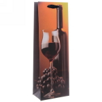 Пакет подарочный «Бокал» 36*12.5*10 см, микс