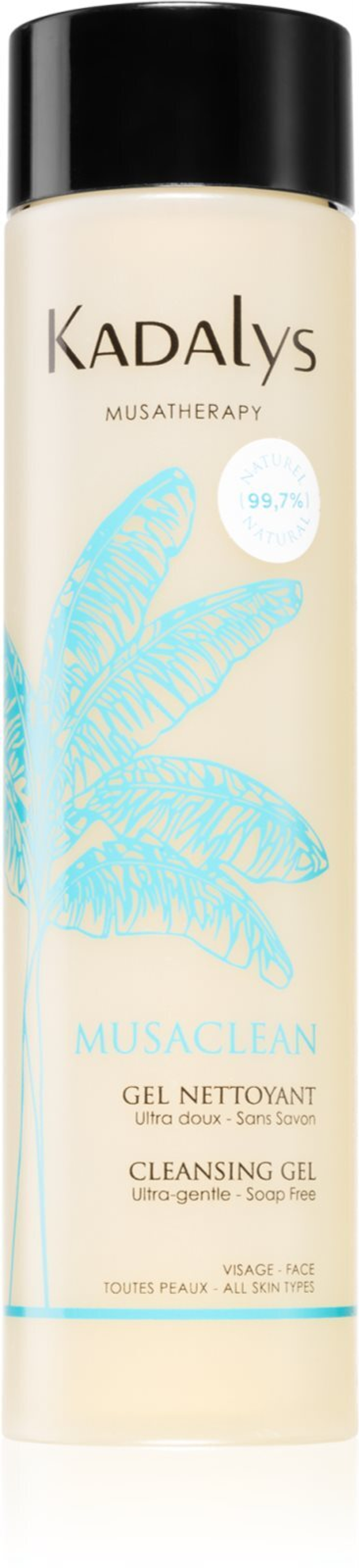 Kadalys Musaclean Cleansing Gel - увлажняющий очищающий гель без спирта /   200  ml  / GTIN 3401521086356