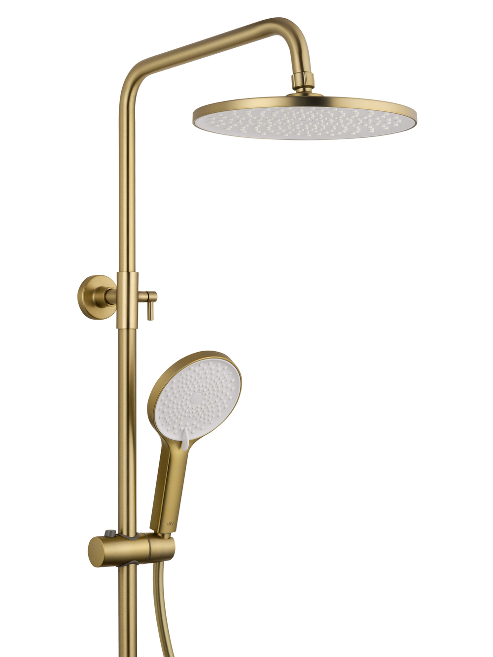 Душевая система с термостатом WONZON & WOGHAND The ONE, Брашированное золото (WW-B3094-BG)