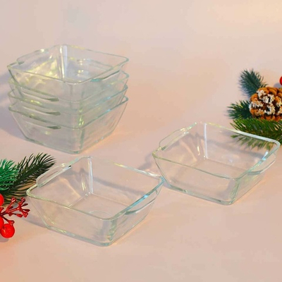 Набор салатников 6шт 140мл, h3,5см, d9см "Square handle", RYGK002/6