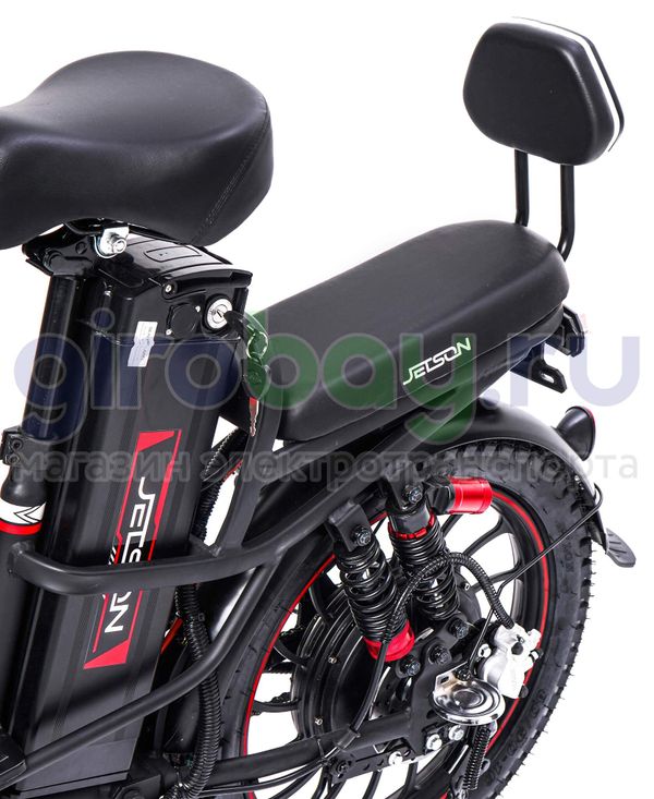 Электровелосипед Jetson PRO MAX 20D Черный (60V/20Ah) (гидравлика)