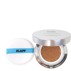 KLAPP Тональный увлажняющий крем Hyaluronic кушон, тон средне-темный-Hyaluronic Color &Care Cushion Foundation Medium Dark 03, 15г
