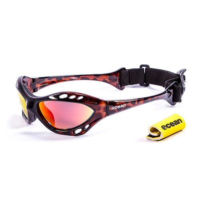 Спортивные очки OCEAN Cumbuco Transparent Braun / Revo Orange Polarized lenses