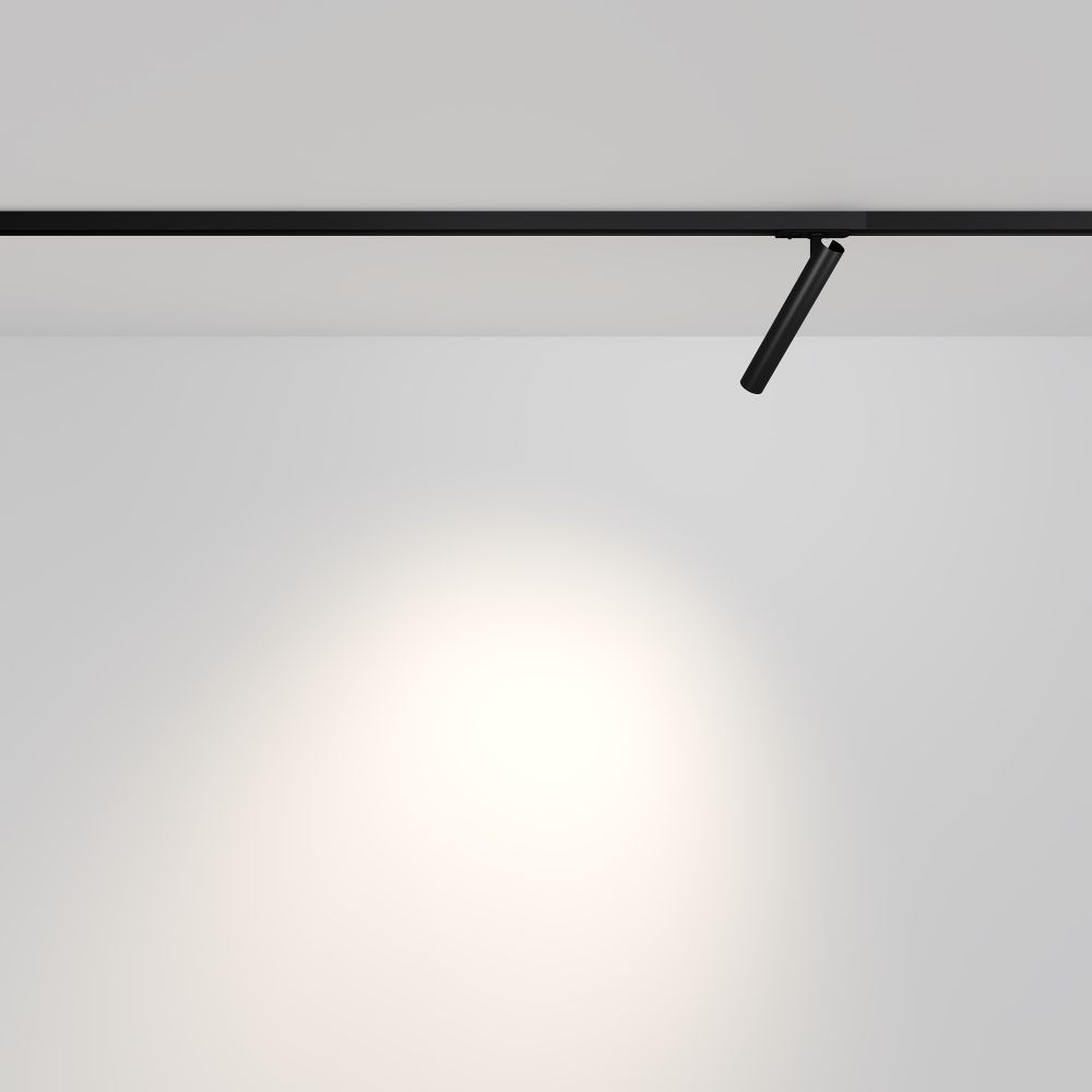 Трековый однофазный светодиодный светильник Maytoni Unity   TR141-1-6W3K-M-B