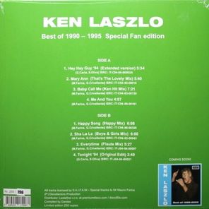 Ken Laszlo / Best Of 1990-1995 (Limited Edition)(LP)