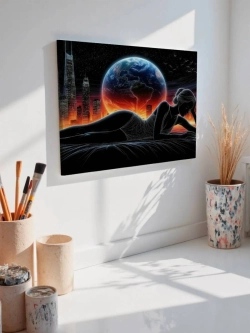 Картина на стену 40 X 50 Девушка арт