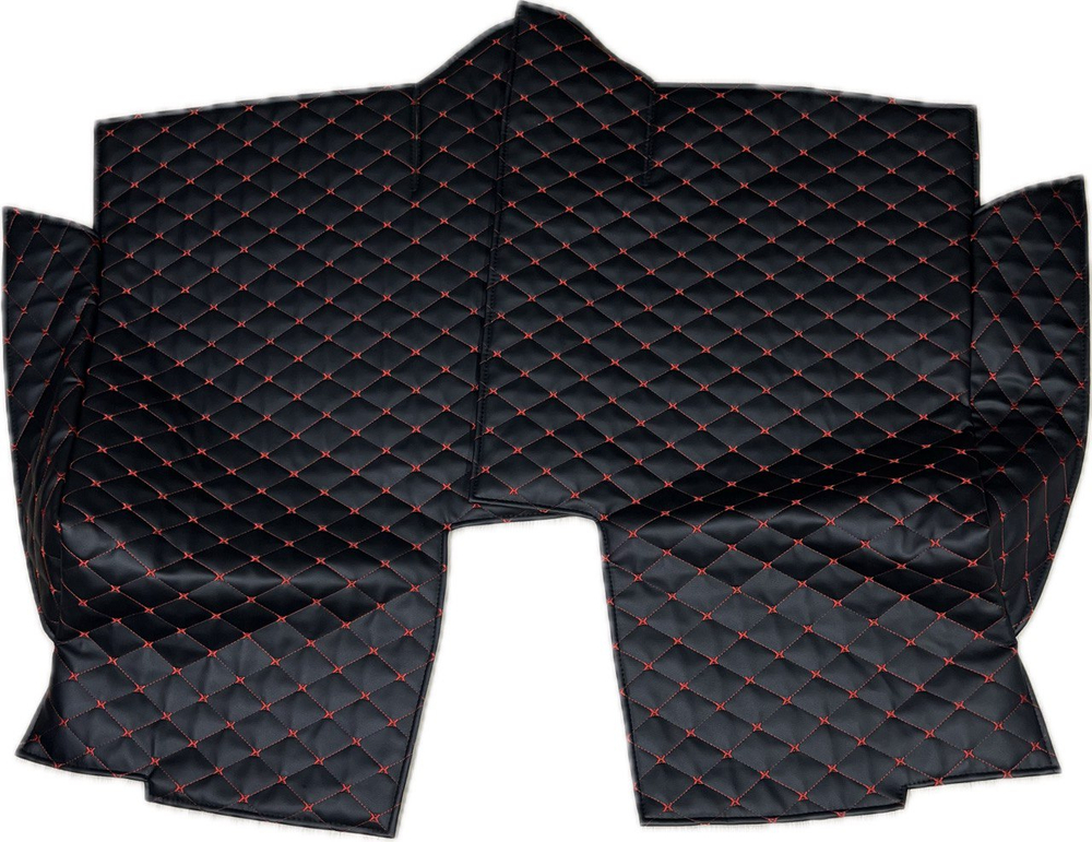 Коврики (утеплитель) под сиденья УАЗ 452 Буханка (красная нить Бабочка)