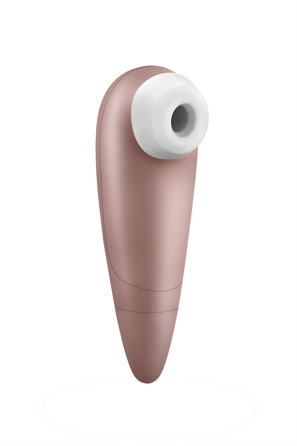 Вакуум-волновой стимулятор клитора Satisfyer Number One, ABS пластик, розовый, 14,5 см