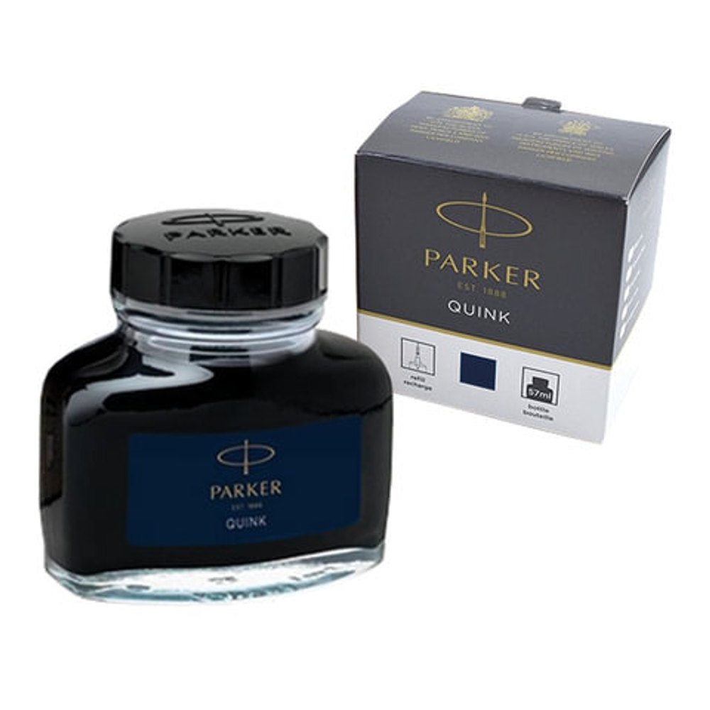 Чернила "Bottle Quink", сине-черные, 57мл, Parker