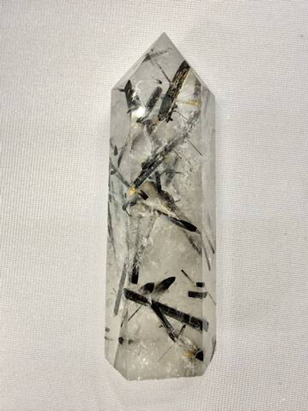 Кварц с Шерлом (Столбик)