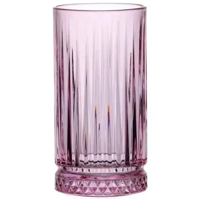 Стакан 450мл «Элизия» розовый 520015SLBP