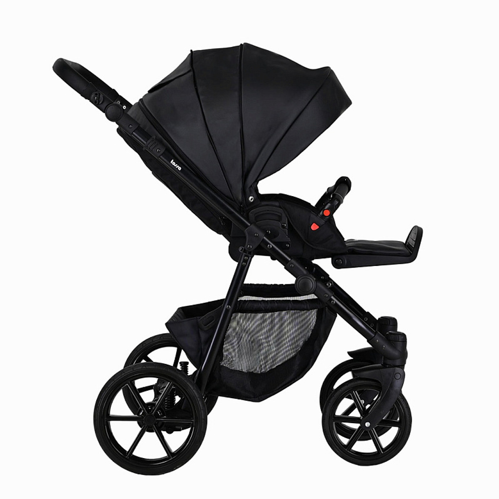 Детская коляска Pituso Tossa Кожа 2 в 1 TS/25/1 Black