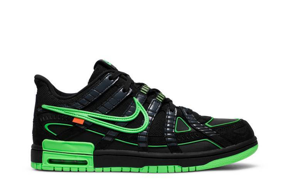 Кроссовки Off-White X Nike Rubber Dunk "Green Strike"