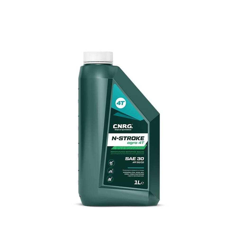 C.N.R.G. N-Stroke Agro 4T SAE 30 1л (пластик)