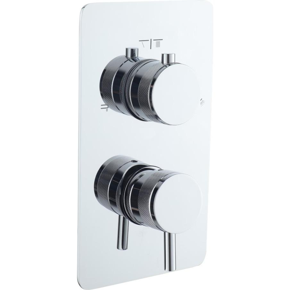 Встраиваемый смеситель для душа и ванны трехпроходной Boheme CELL 135-3-CR CHROME