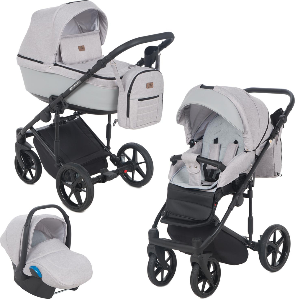 Коляска 2 в 1 Adamex Amelia