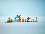 Конструктор LEGO Duplo 10446 Семейства диких животных 3в1