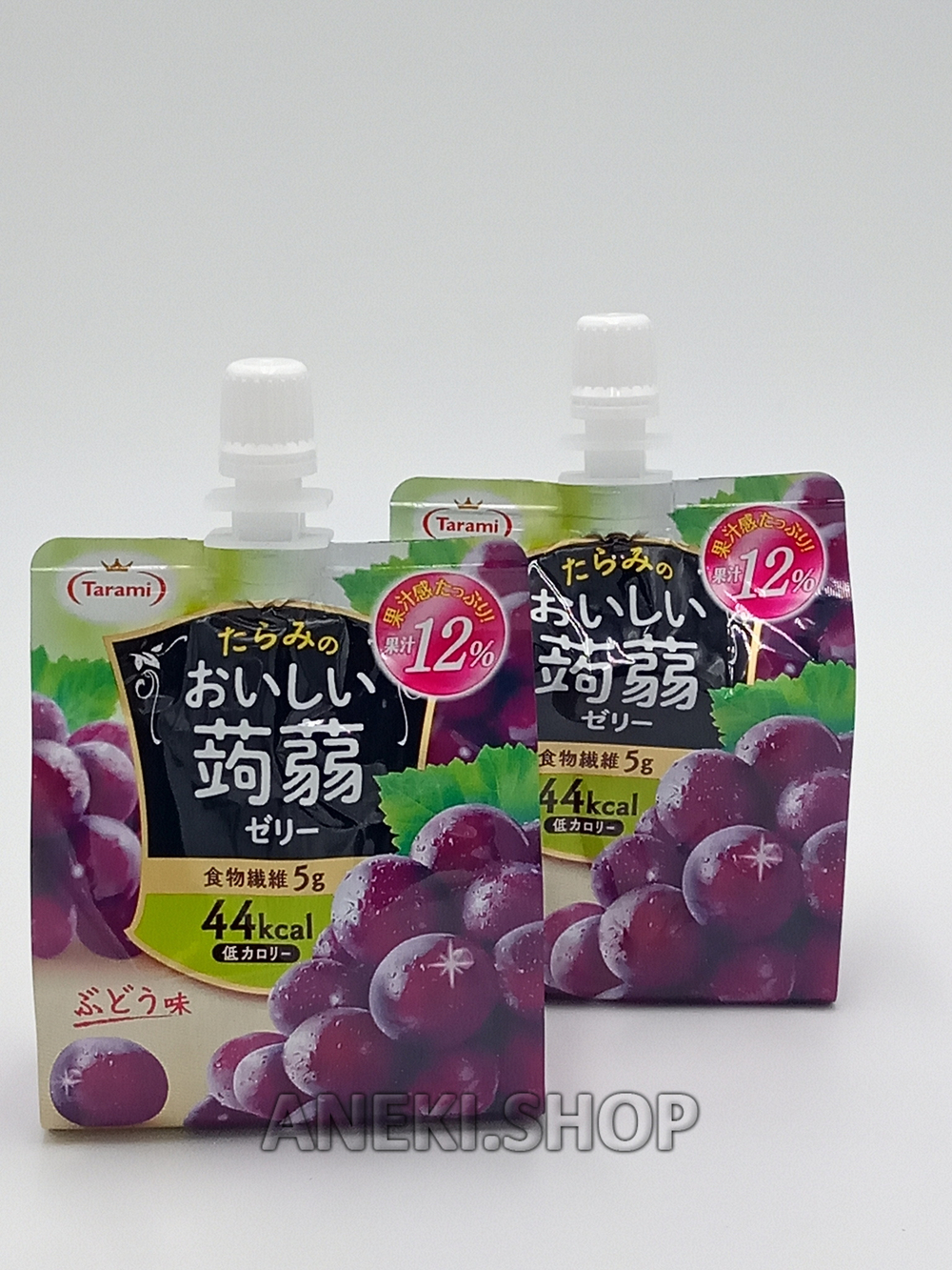 Желе питьевое из конняку со вкусом винограда и витамином С 150 г Tarami