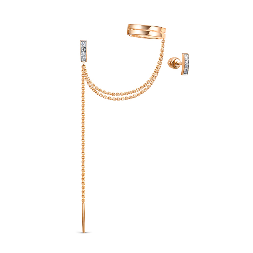 Серьги из золота 585 пробы