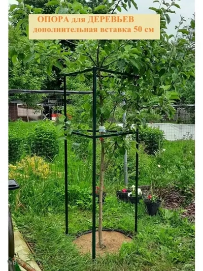 Опора кустодержатель-ограждение растений