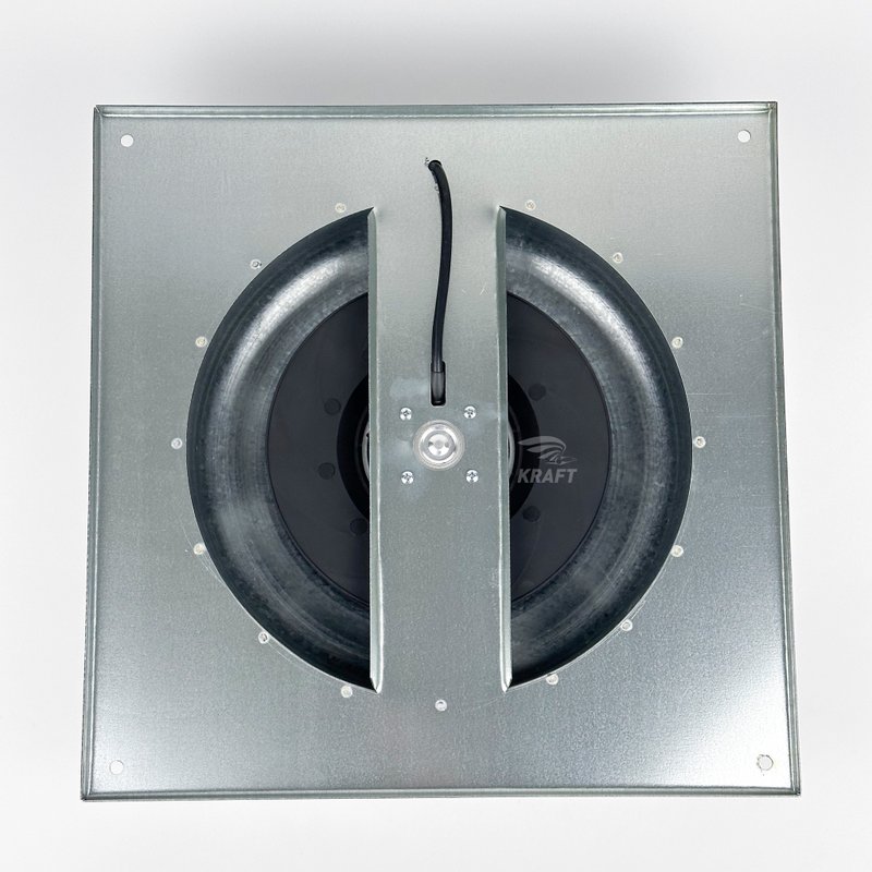 Вентилятор ВКК-ФВ 355Е-2 вытяжной канальный на квадратном фланце 2900 м3/час