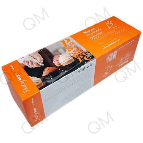 Мешок кондитерский в рулоне 55 см "Pasticciere" (прозрачный) (100шт/рул)