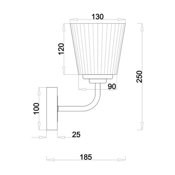 Бра Escada NOBLE 685/1A