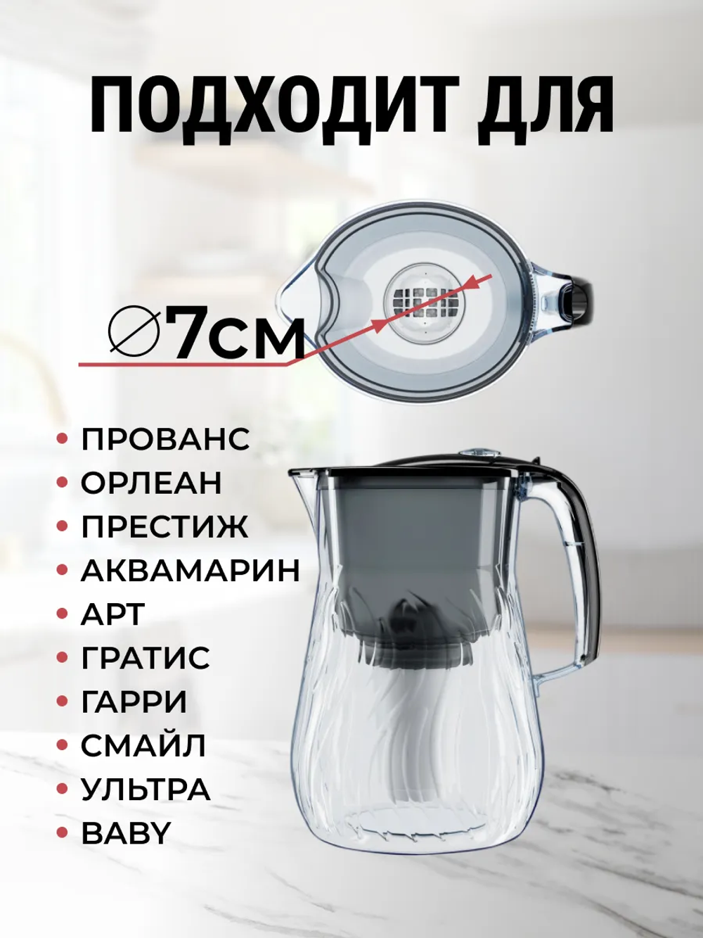 Модуль сменный фильтрующий Аквафор А5 (комплект из 4 шт)