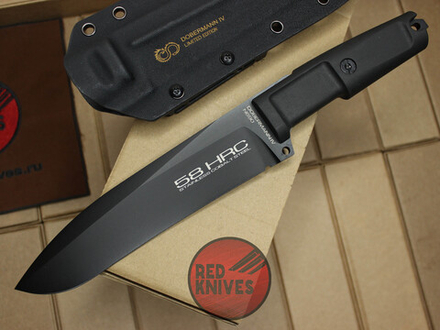 Extrema Ratio Dobermann IV Tactical -черная рукоять, черный клинок