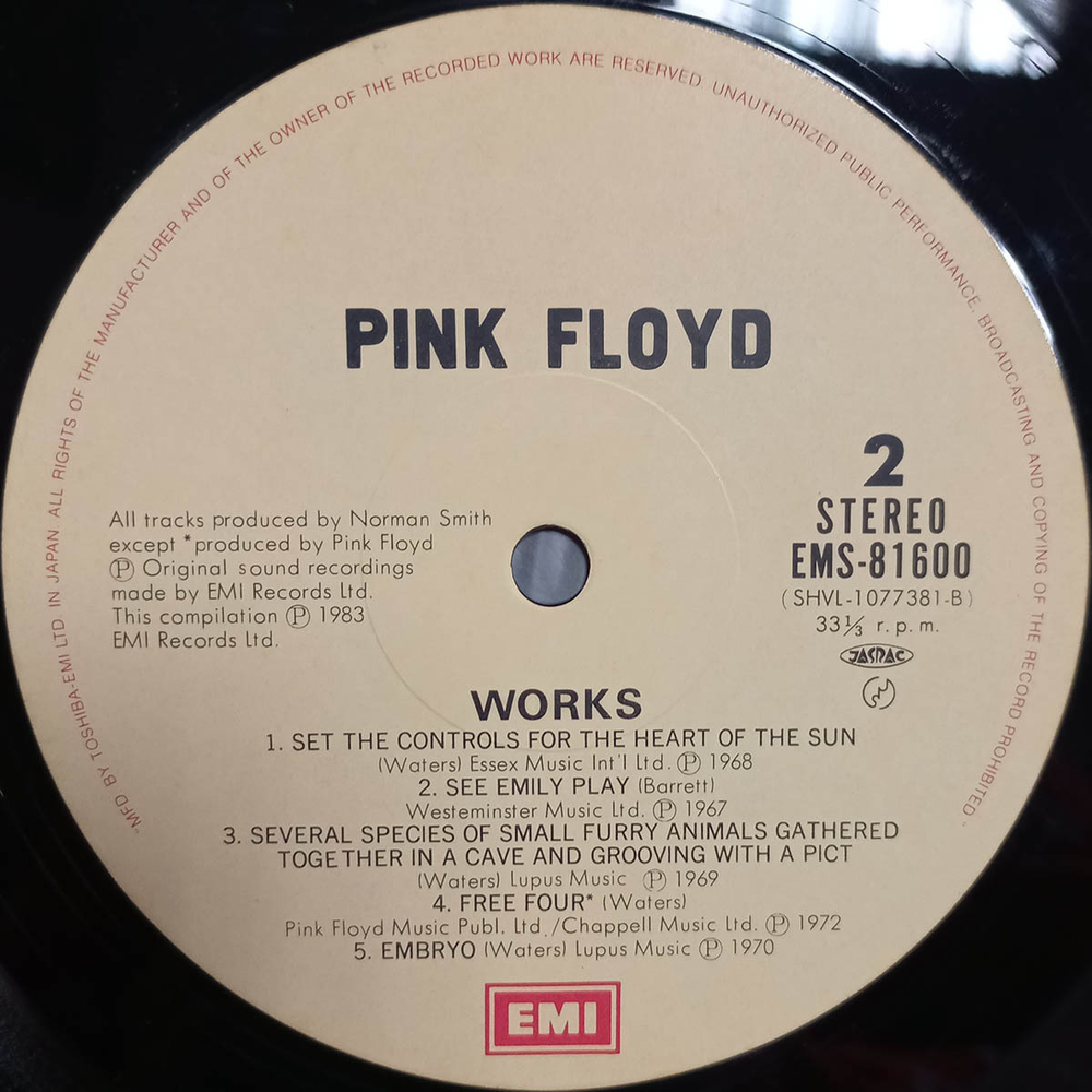 Pink Floyd / Works (LP)
