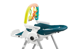 Стульчик для кормления Peg Perego Prima Pappa Follow Me Plus Petrolio