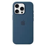 Силиконовый чехол с поддержкой MagSafe Apple Silicone Case для iPhone 16 Pro, Denim (Деним)