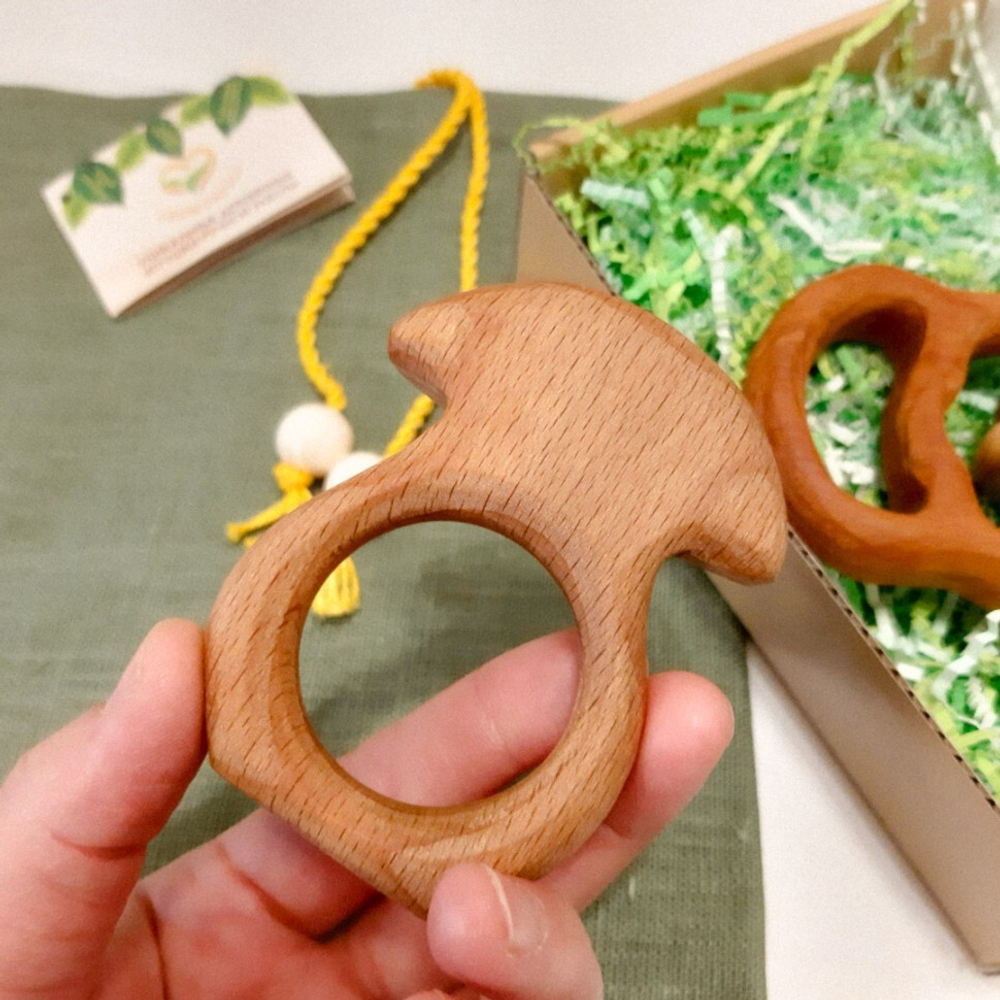 Набор игрушек "Дед-лесовик и гриб-боровик"