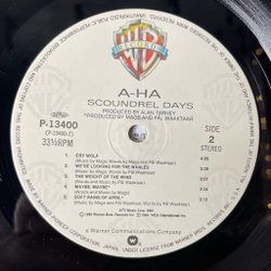 Винтажная виниловая пластинка LP A Ha Scoundrel Days (Japan 1986) (Obi) The Weight Of The Wind
