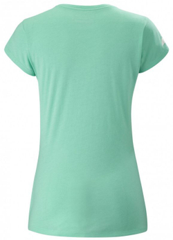 Женская теннисная футболка Babolat Exercise Massange Tee W - Мятный